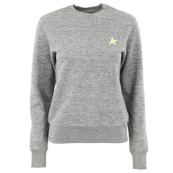 GOLDEN GOOSE Athena Star Sweatshirt in Grey XS - Picture 1 of 13